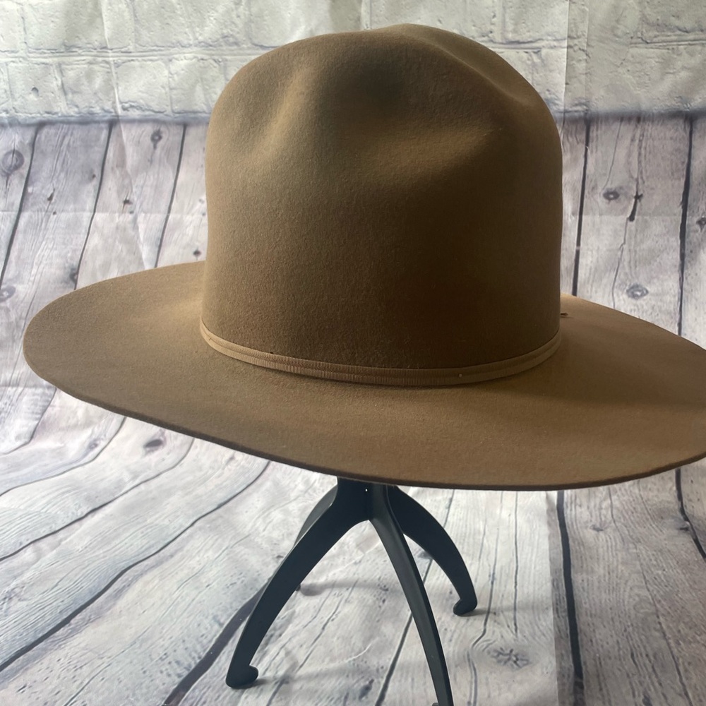 Vintage 1970’s Stetson Western Beaver Cowboy Hat In Excellent Condition 6 7/8 - Picture 10 of 16